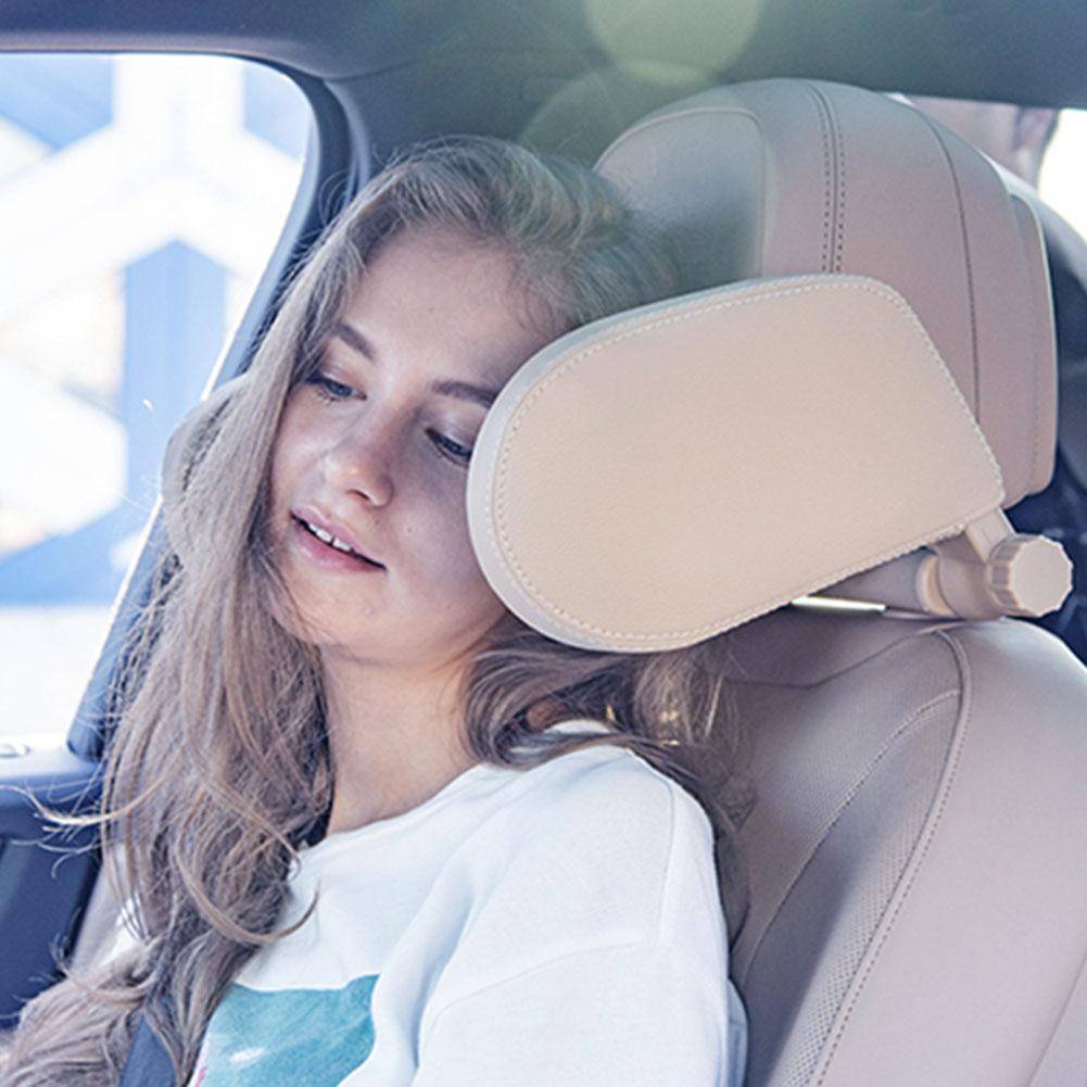 Car Seat Headrest Pillow Best Sellers Car Organizers Color : Black|Beige 