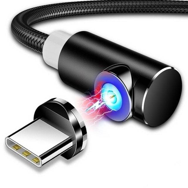 Indestructible Magnetic 3-in-1 Cable Car Accessories Plug Type : For Micro USB|For iPhone|For Type C 