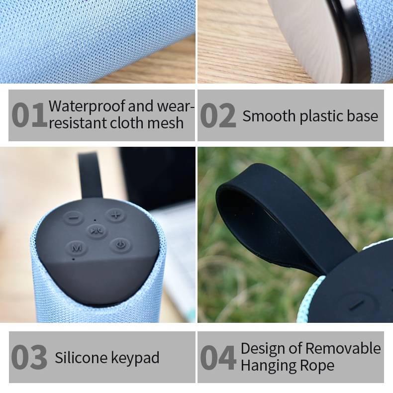 Bluetooth Portable Speaker Best Sellers Car Accessories Color : Black|Blue|Orange|Silver  
