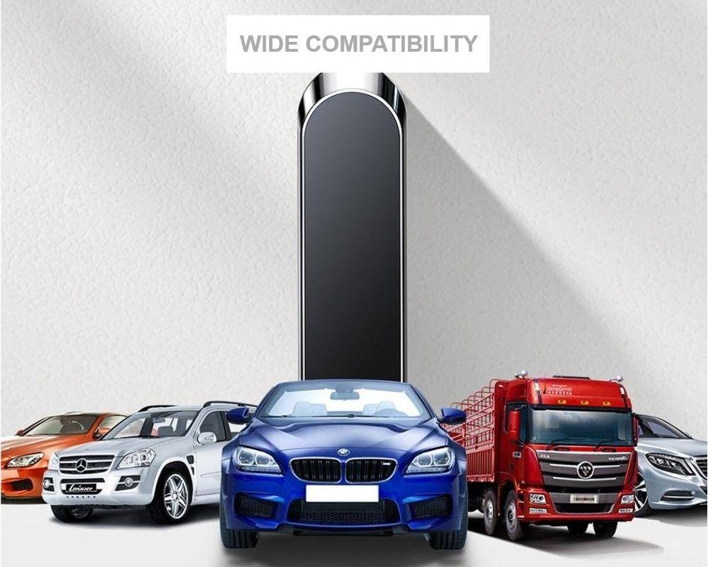 Magnetic Car Phone Holder Best Sellers Car Organizers Color : Dark Gray|Sliver  