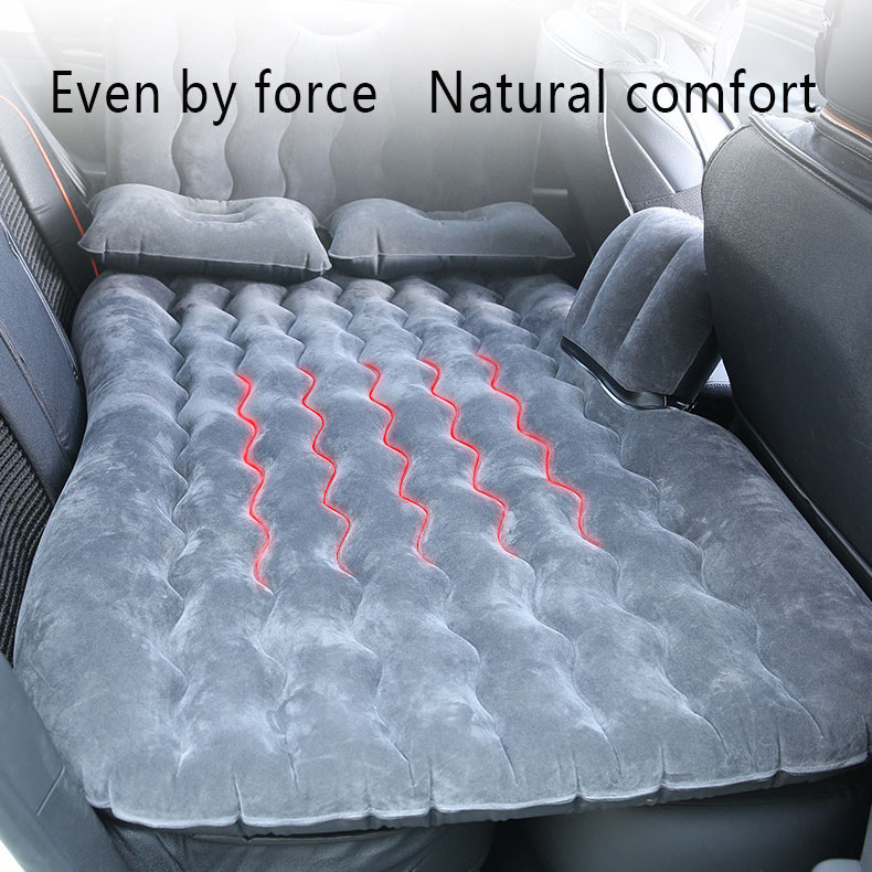 Back Seat Cover Air Inflatable Mattress for Car Camping Best Sellers Color : Black|Blue|Beige 