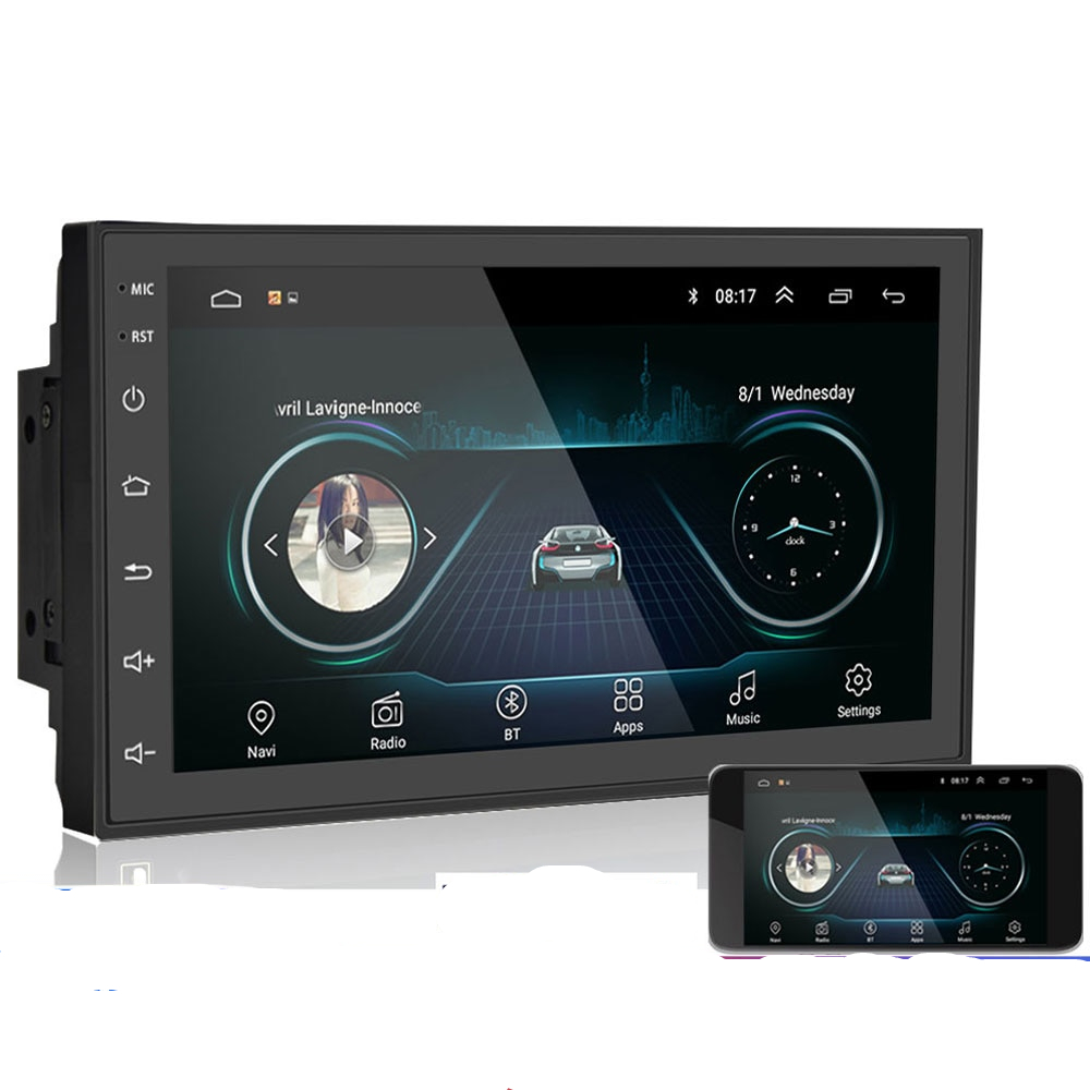 Universal 2 DIN Car Multimedia Player Ships From : China|Poland|United States|GERMANY|SPAIN|Russian Federation|France|Italy|Czech Republic 